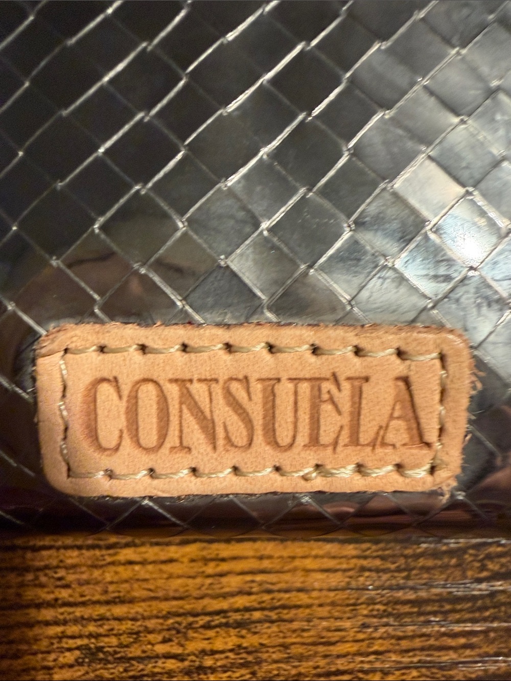 Consuela Kyle Slim Metallic Wallet - Picture 2 of 5